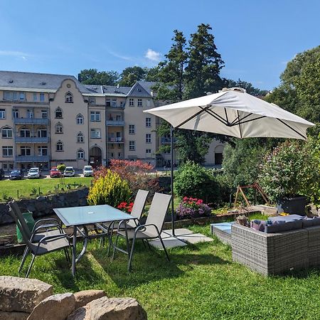 Gemütliche Urlaubsoase mit Pool, Sauna&Terrasse - UO Sebnitz Exterior foto