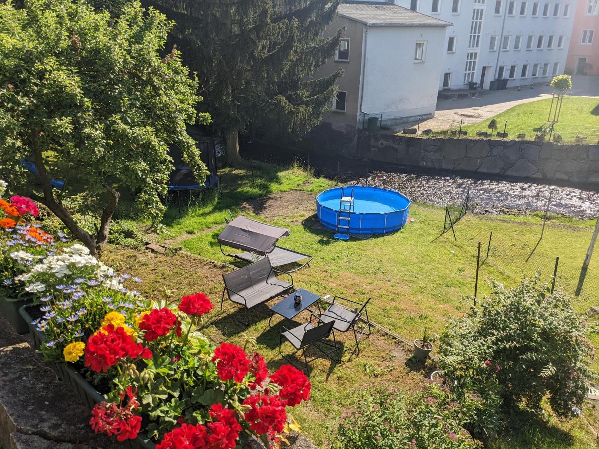 Gemütliche Urlaubsoase mit Pool, Sauna&Terrasse - UO Sebnitz Exterior foto