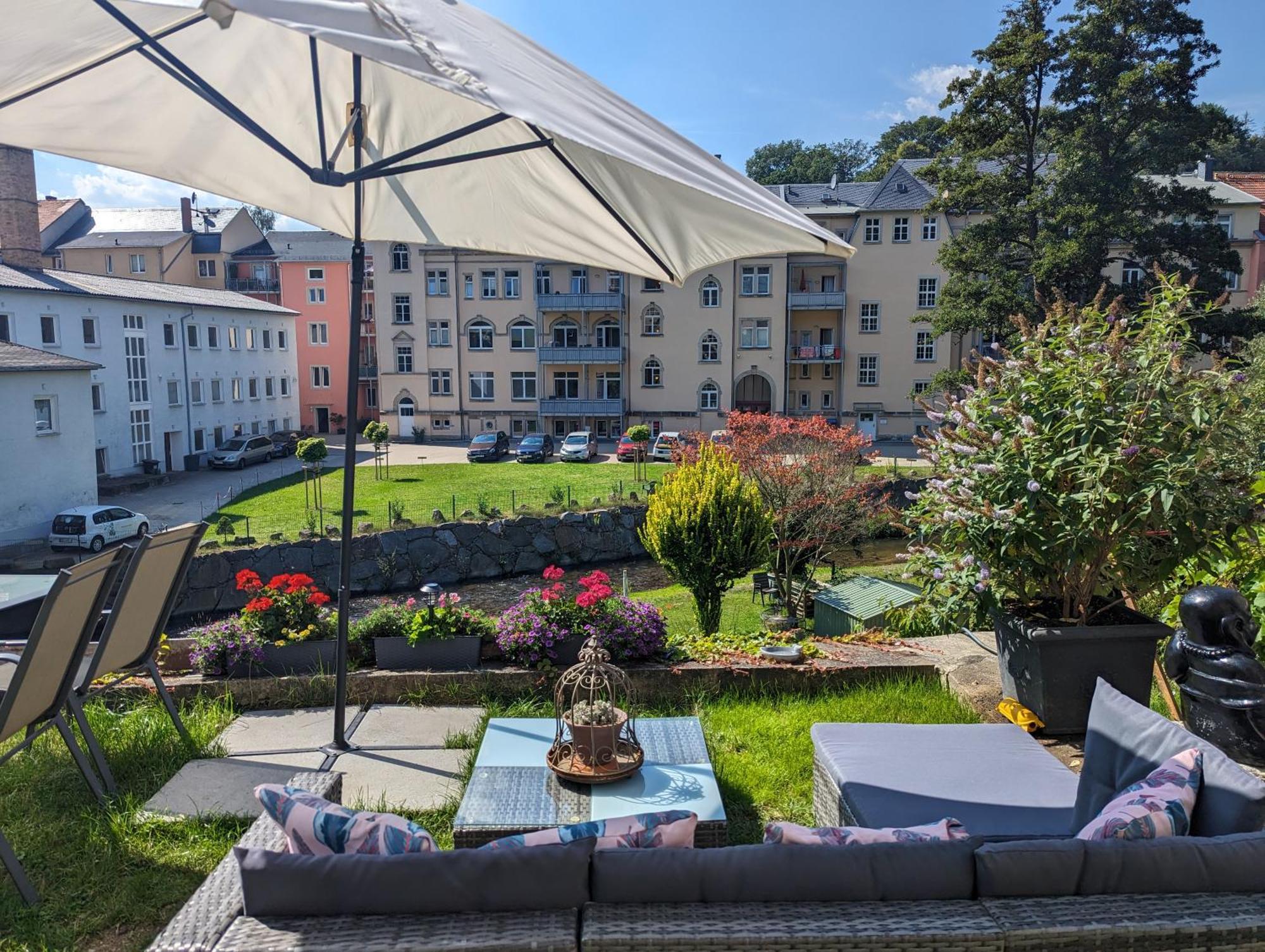 Gemütliche Urlaubsoase mit Pool, Sauna&Terrasse - UO Sebnitz Exterior foto