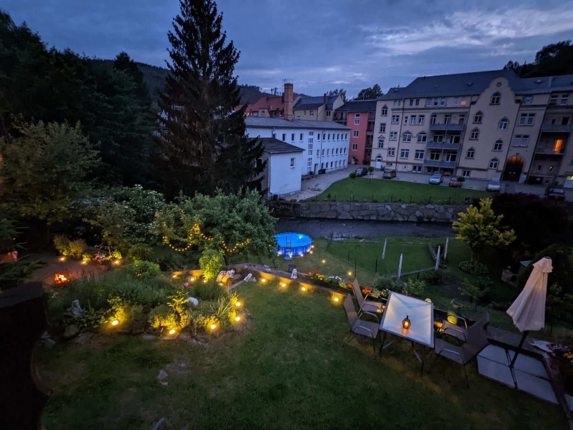 Gemütliche Urlaubsoase mit Pool, Sauna&Terrasse - UO Sebnitz Exterior foto