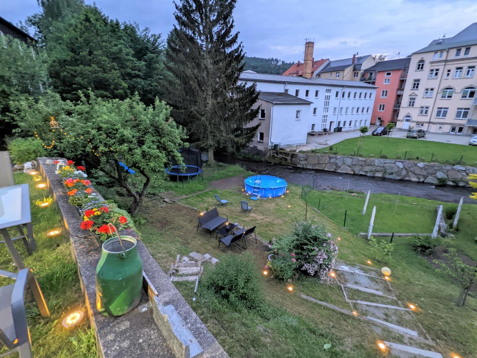 Gemütliche Urlaubsoase mit Pool, Sauna&Terrasse - UO Sebnitz Exterior foto